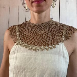 Collar Especial Elegante de Color Dorado